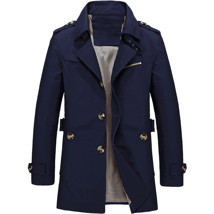 Victor™ | Klassieke heren trenchcoat