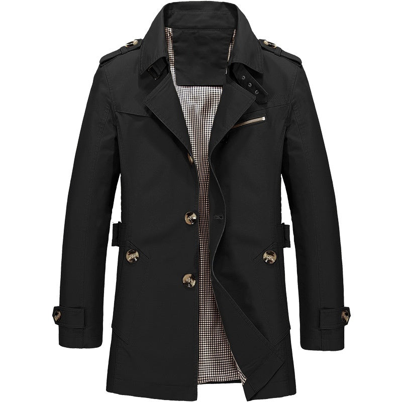 Victor™ | Klassieke heren trenchcoat