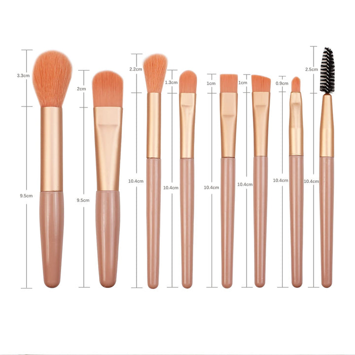Zijdezacht™ | Professionele make-up borstelset