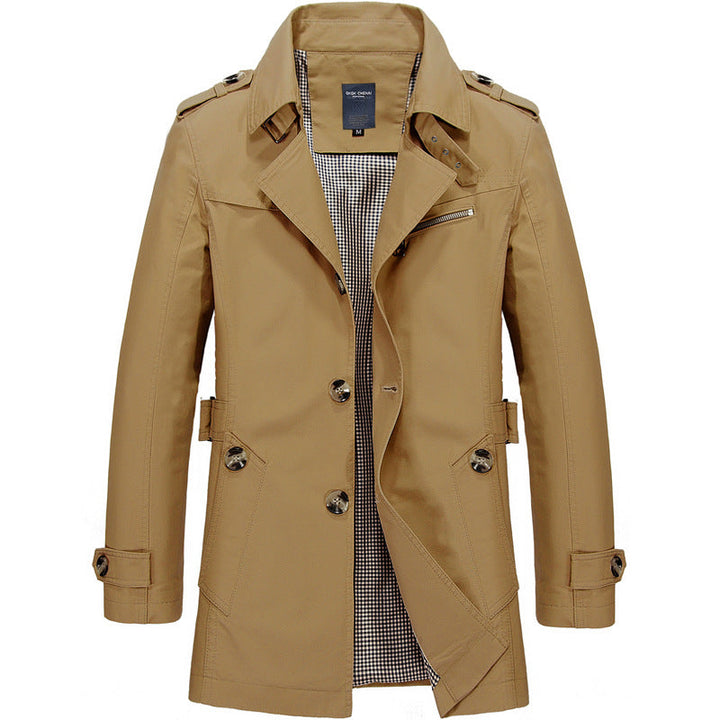Victor™ | Klassieke heren trenchcoat