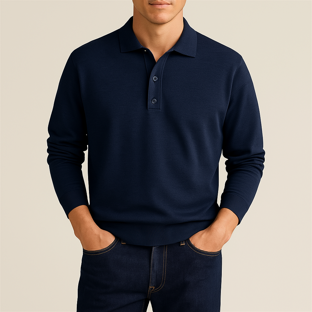 Marco™ | Klassieke herensweater met kraag