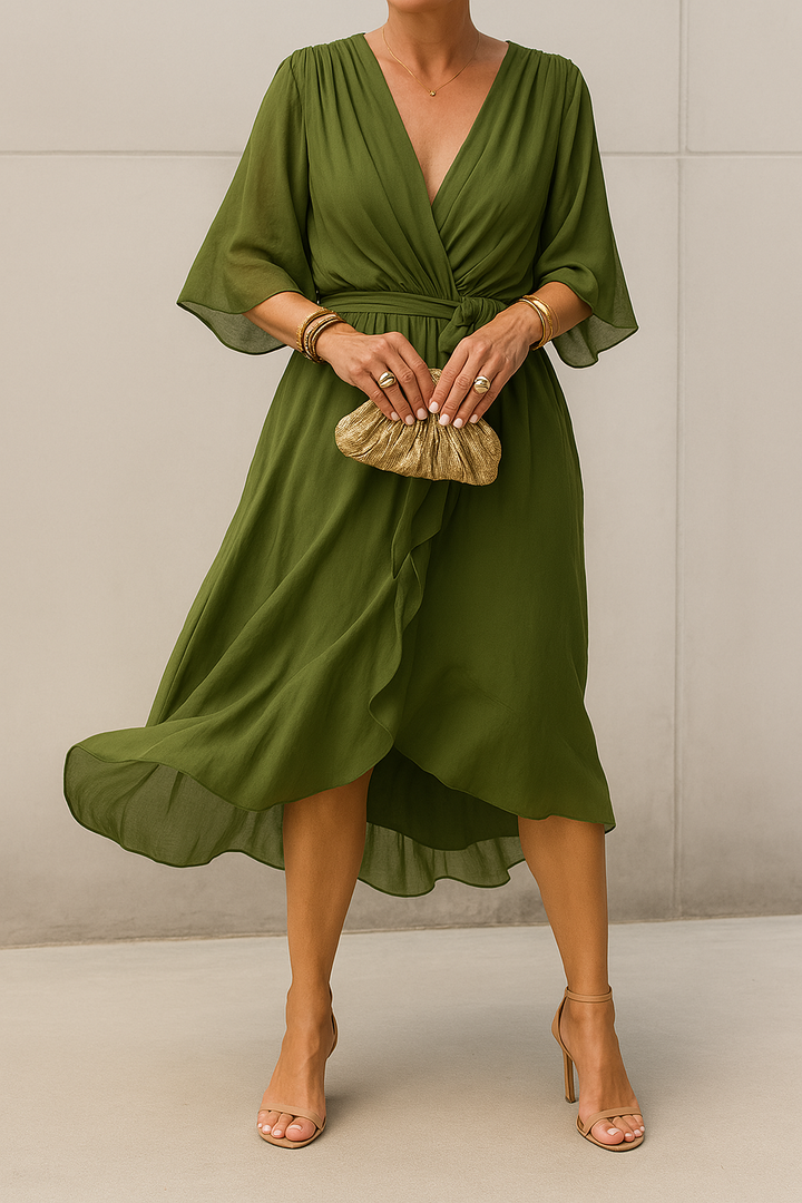 Juliette™ | Elegante chiffonjurk