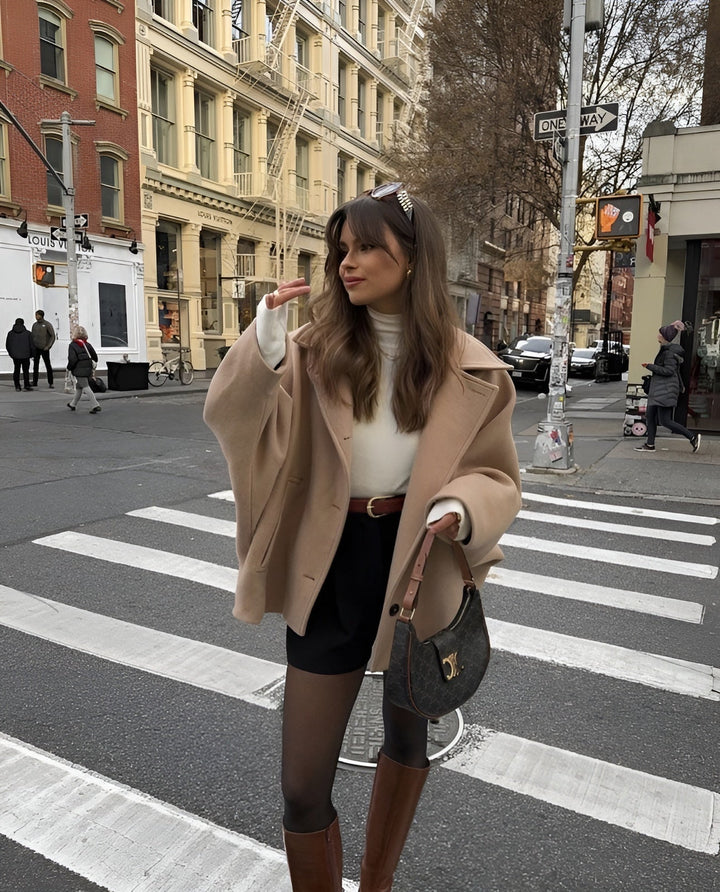 Éloise™ | Oversized Wollen Damesjas