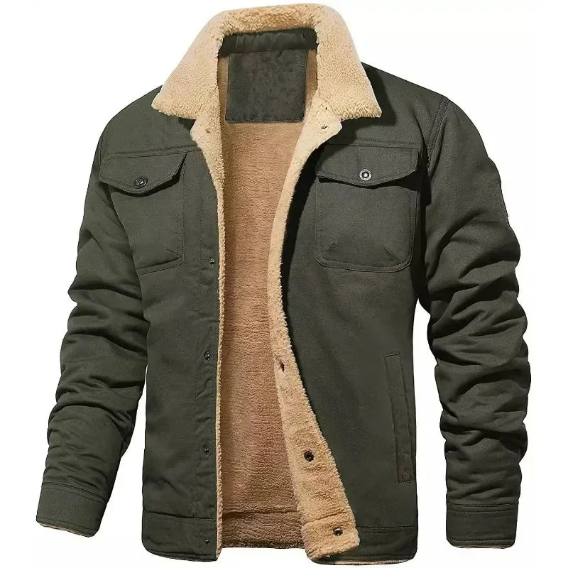 Liam™ | Warme herenjas met fleece voering