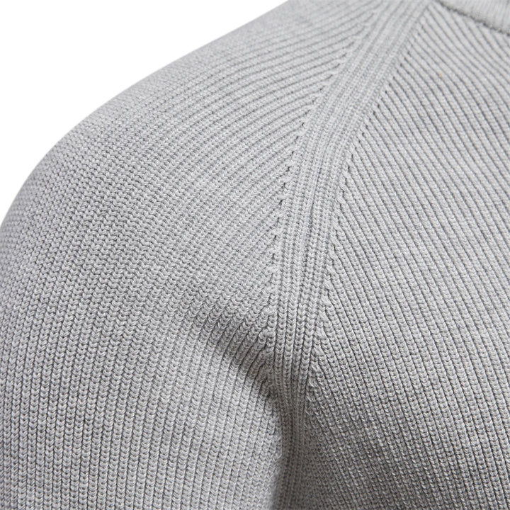 Mavero™ | Elegante Gebreide Herentrui met Rits