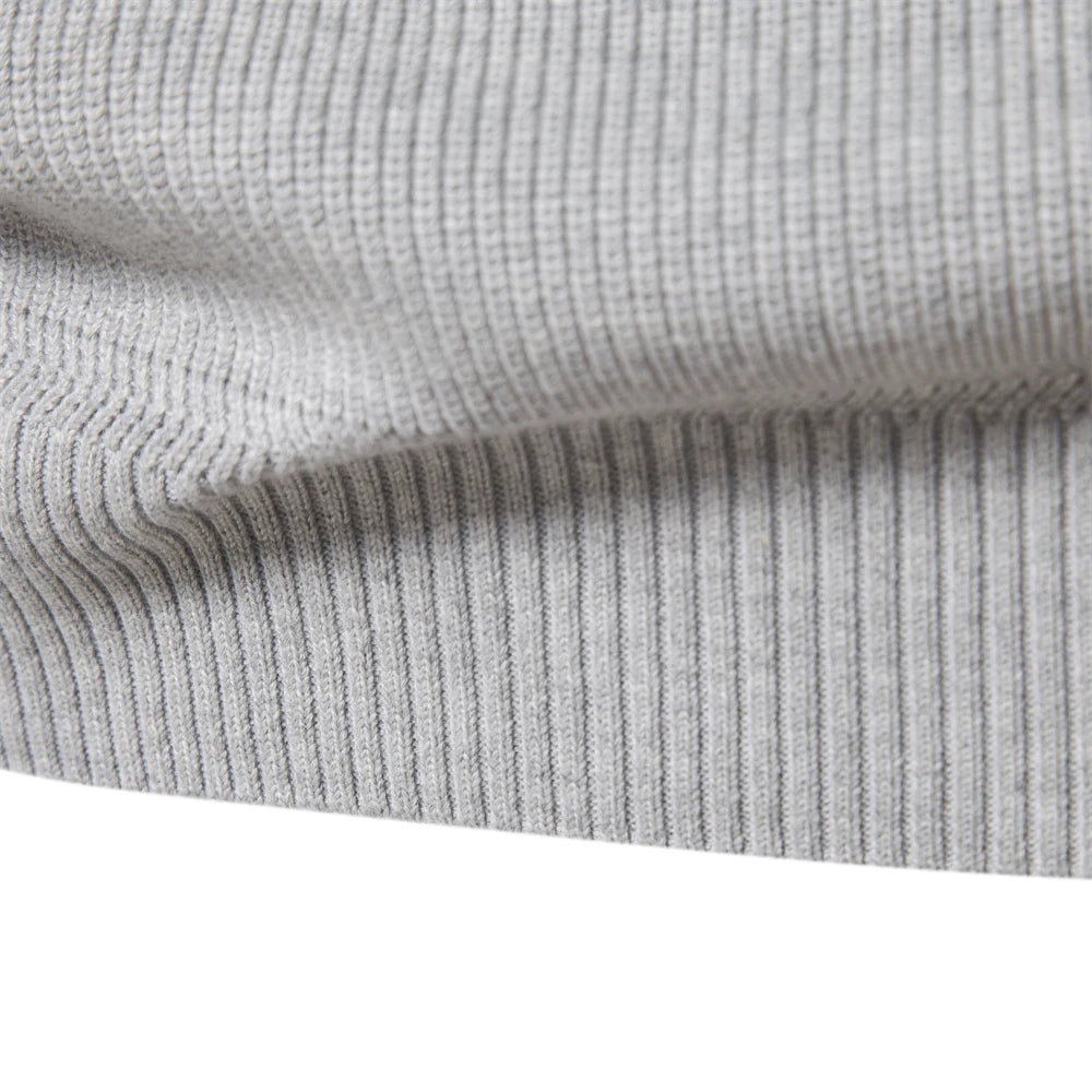 Mavero™ | Elegante Gebreide Herentrui met Rits