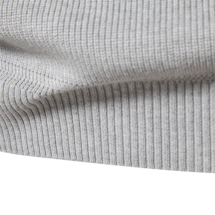 Mavero™ | Elegante Gebreide Herentrui met Rits