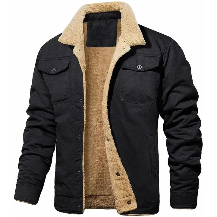 Liam™ | Warme herenjas met fleece voering
