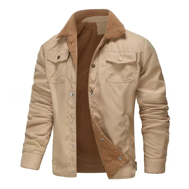 Liam™ | Warme herenjas met fleece voering