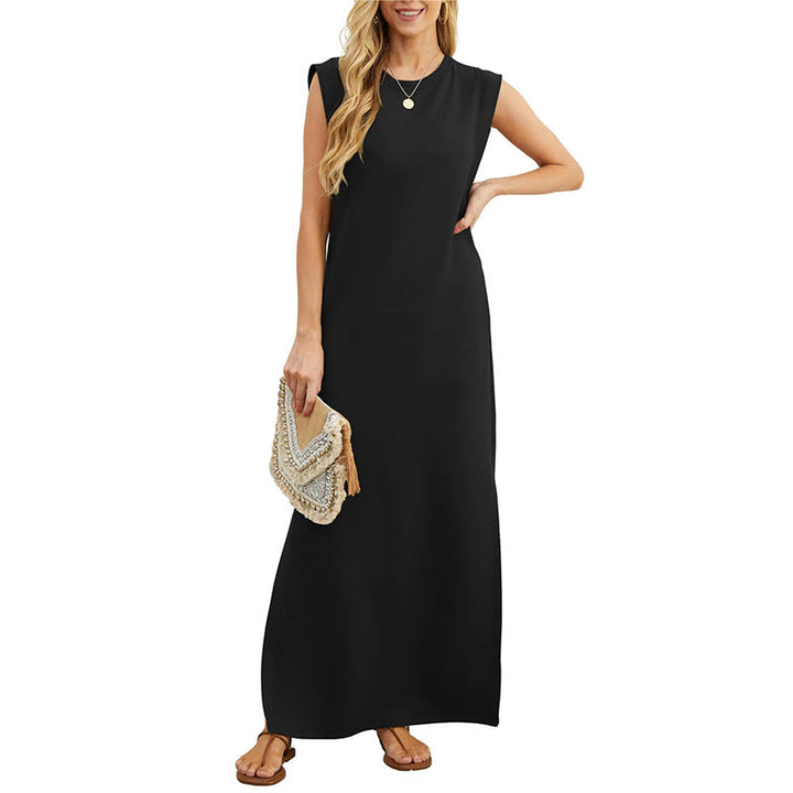 Sena™ | Mouwloze maxi-jurk met split